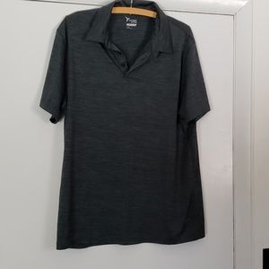 Men's Old Navy Gray/Black Polo
